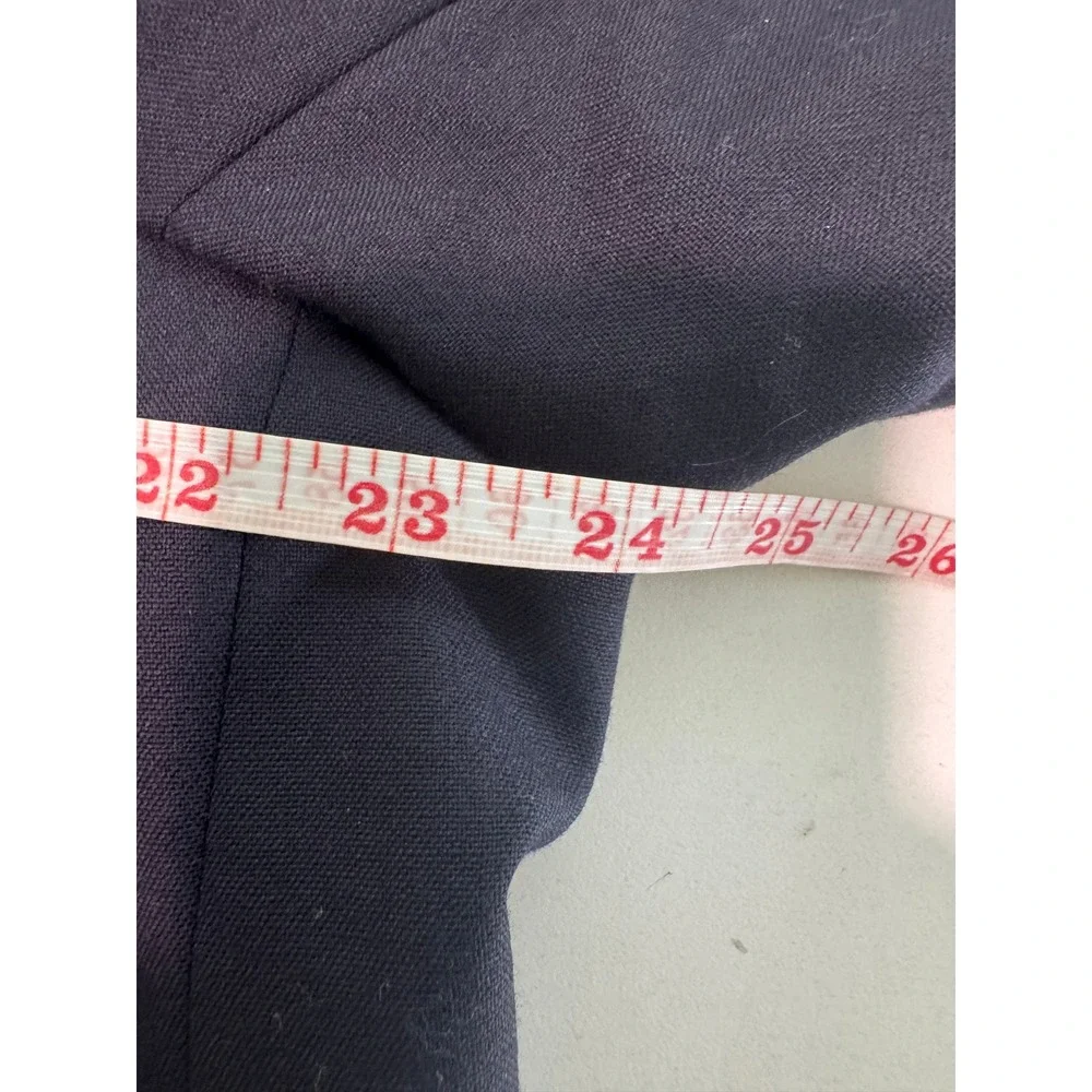 Turnbury Blazer Mens 48 Navy Blue Excellent Wool 2 Button USA Suit Jacket